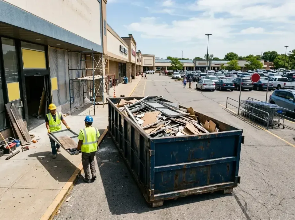 retail-store-renovation-debris-003 — frequently asked questions, Roll-off Dumpster Rentals in Fruitland, ID